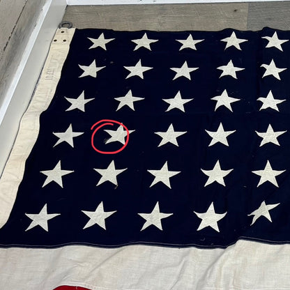 Vintage American 48 Star Flag