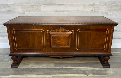 Antique Cavalier Cedar Chest