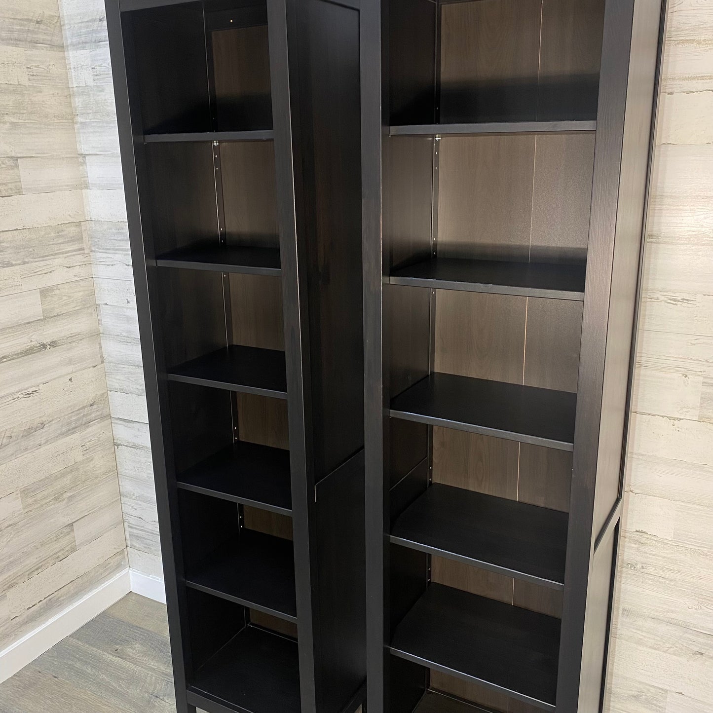 Set Of 2 IKEA Hemnes Bookshelves