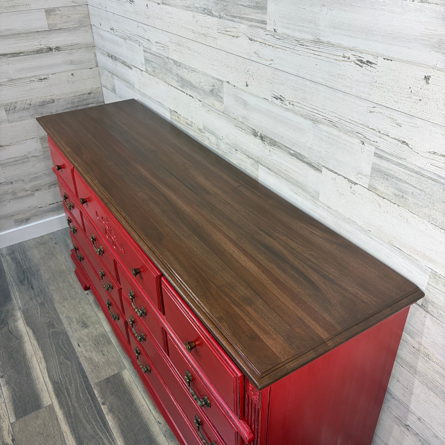 Barn Red Dresser Buffet