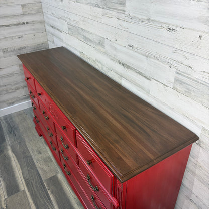 Barn Red Dresser Buffet
