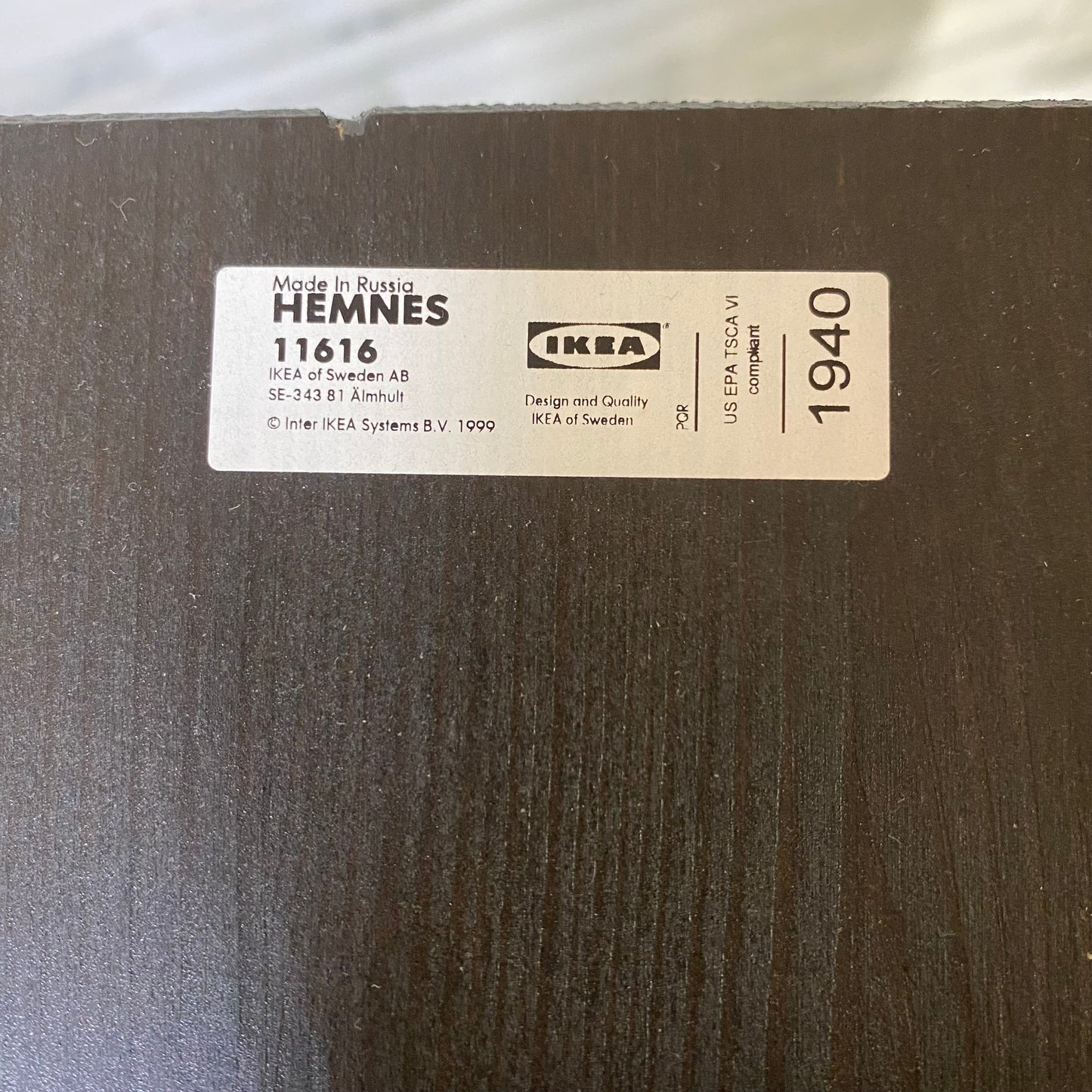 Set Of 2 IKEA Hemnes Bookshelves