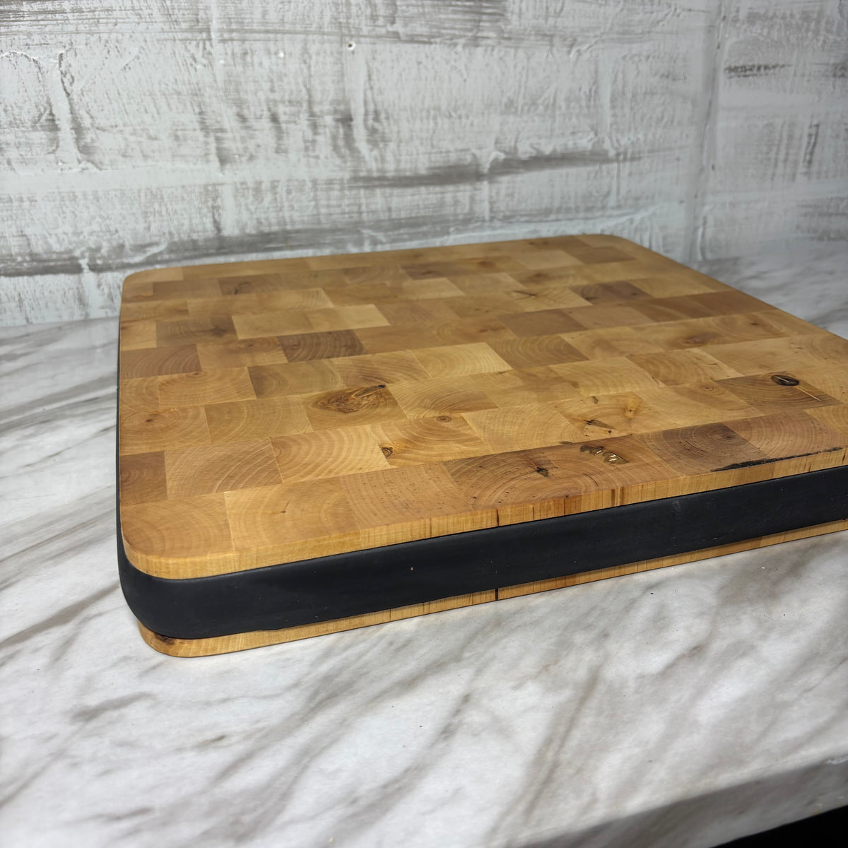 Double Sided Square End Grain Wooden Cutting Board