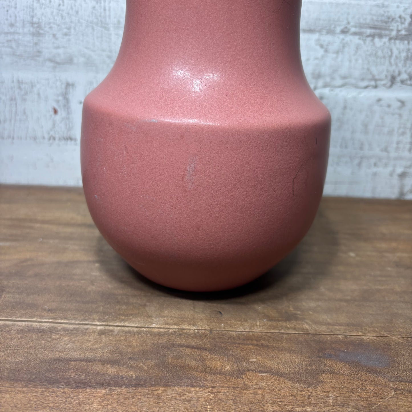 Matte Pink Ceramic Vase