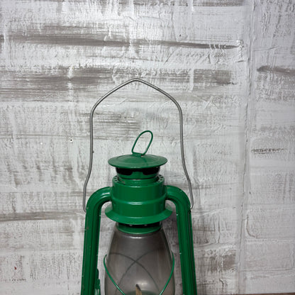 Vintage Green Kerosene Oil Lantern