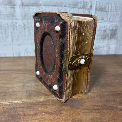 Antique Victorian Photo Album W/ Photos