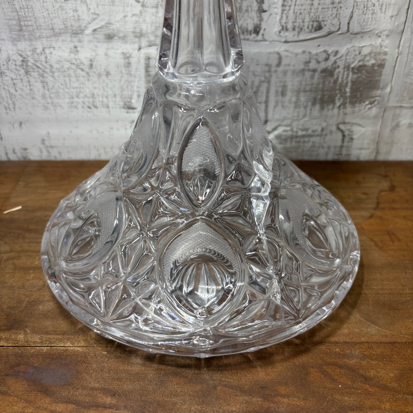 Vintage Ships Captain Carafe Crystal Decanter