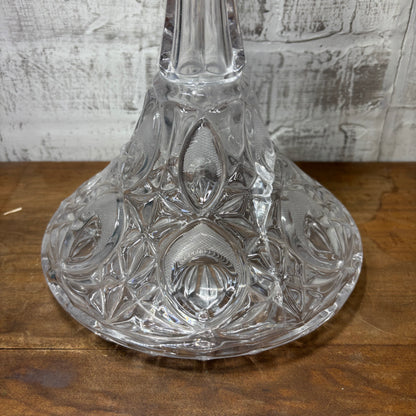 Vintage Ships Captain Carafe Crystal Decanter
