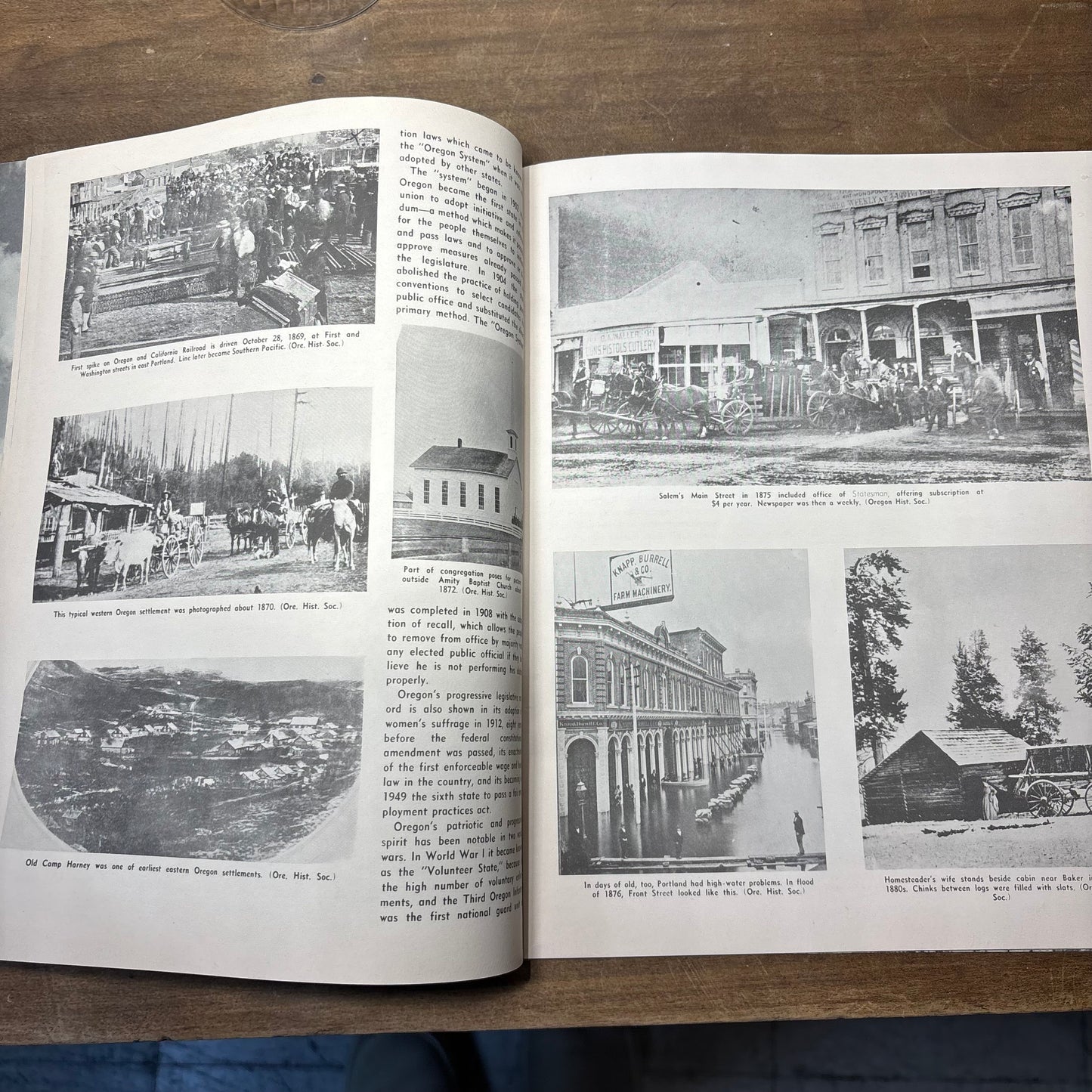 Vintage Oregon’s 100 Years In Pictures 1859-1959