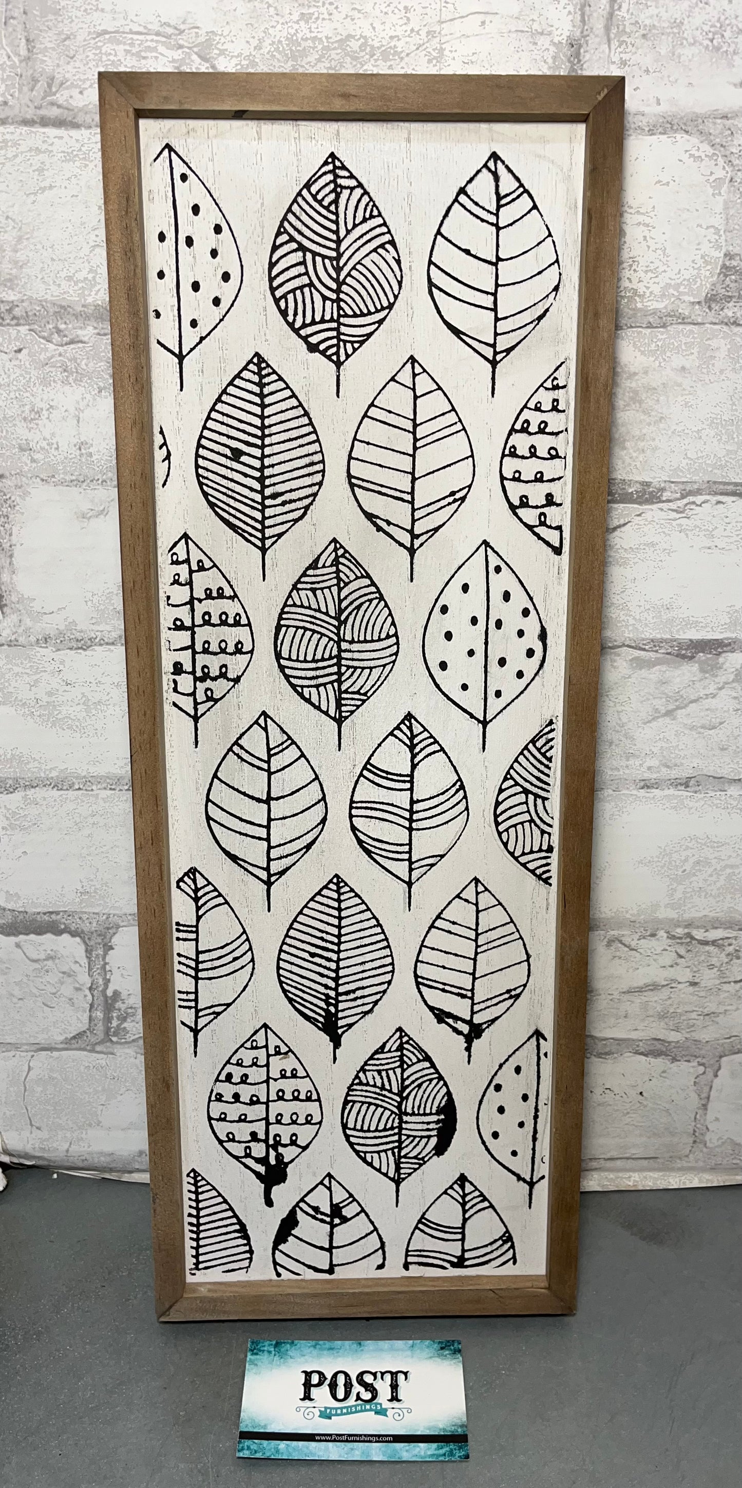 Reversible Mushroom/ Leaf Wall Decor