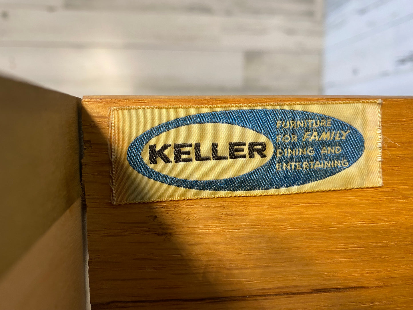 Mid Century Keller Walnut Hutch