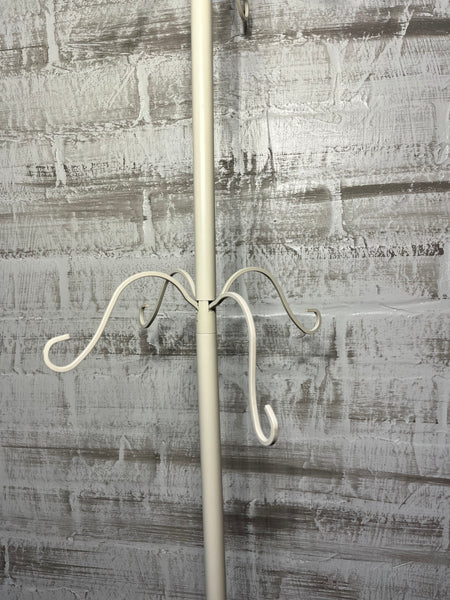 White Purse/ Decorative Holder Stand