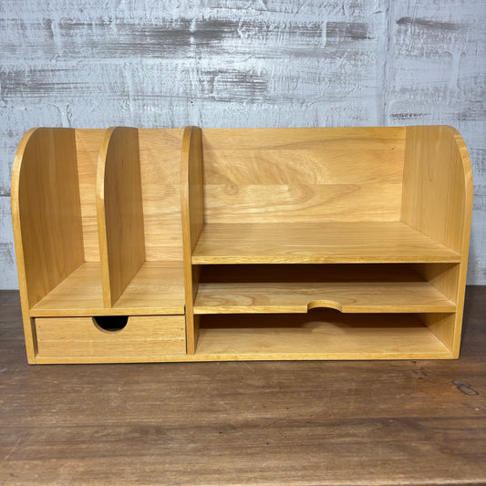 Wooden Desk Organizer