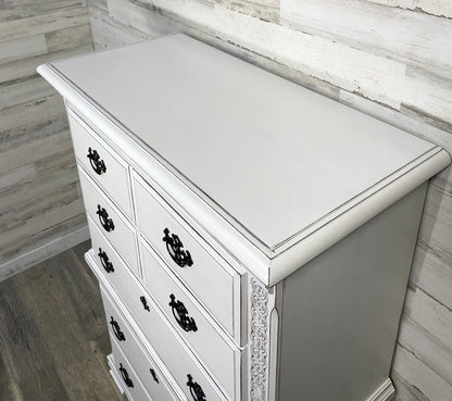 Tall White Farmhouse Dresser