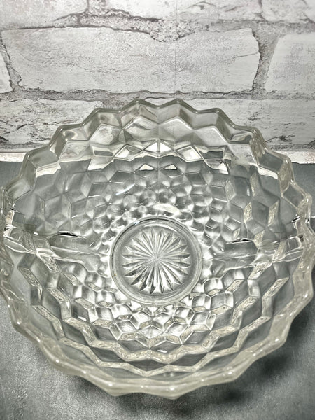 Fostoria Glass Candy Dish Boat