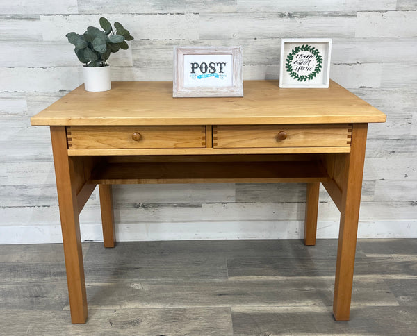 2 Piece Wood Desk