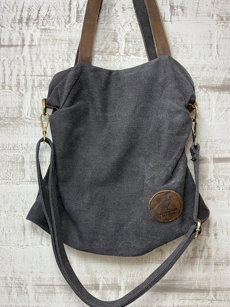 Charcoal Crossbody Satchel