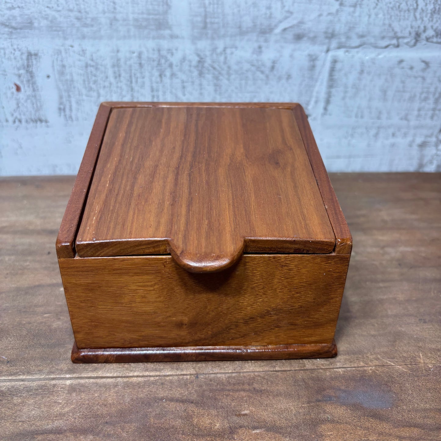Wooden Trinket/ Salt Box