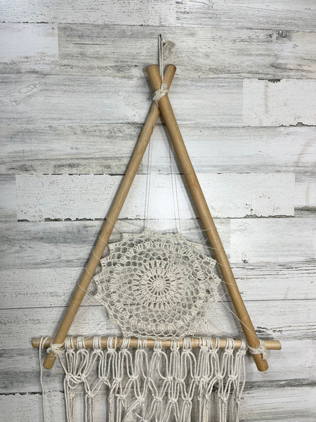 Boho Macrame Dreamcatcher