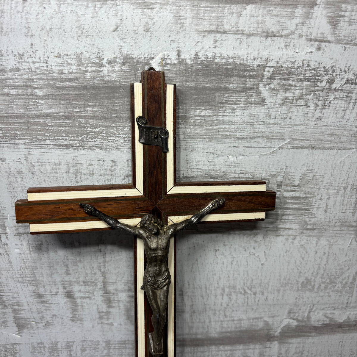Handcrafted Wooden Wall Crucifix