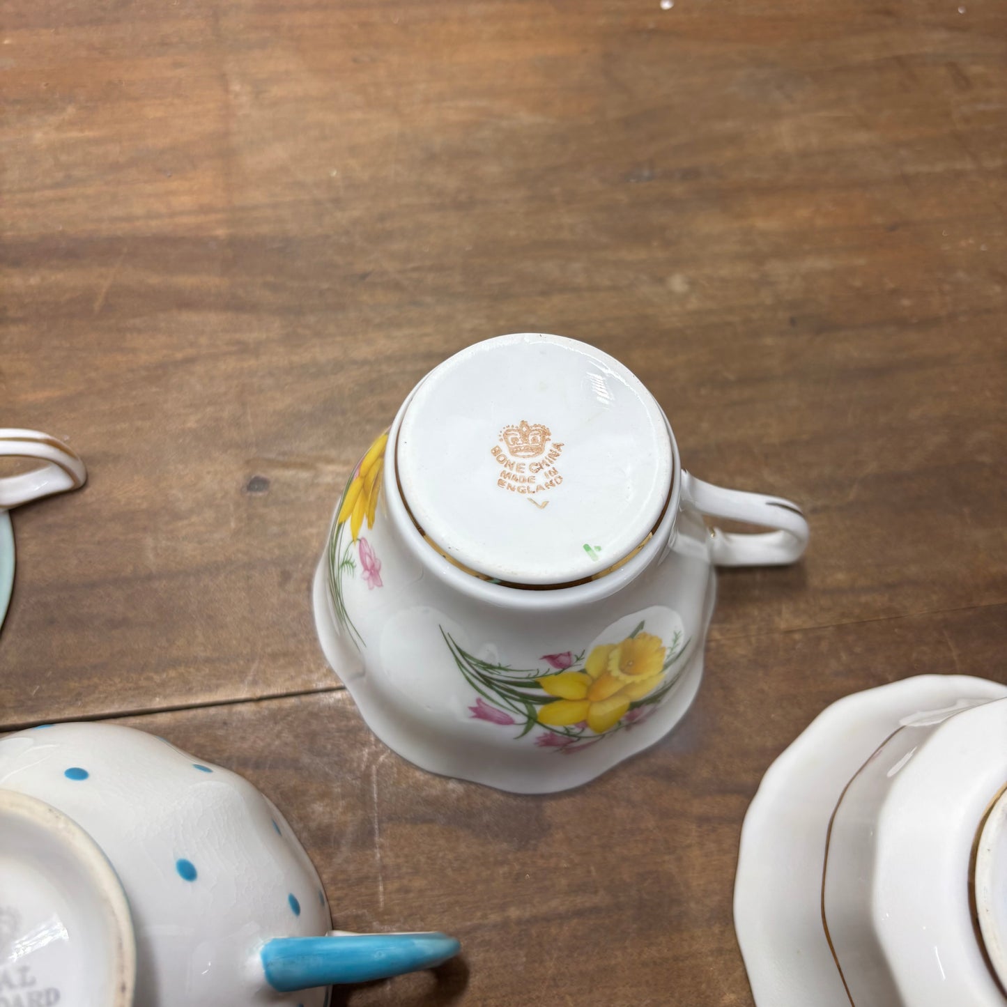 Vintage Teacup Set Of 4 #4