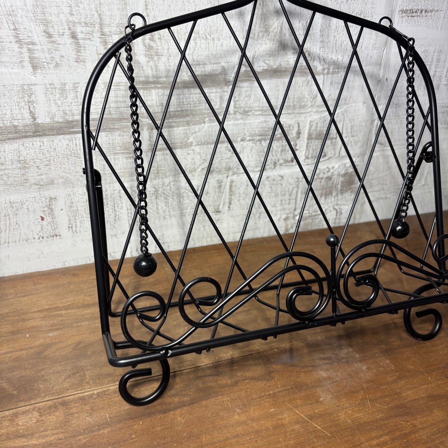 Wrought Iron Cookbook Holder