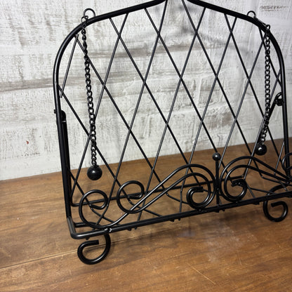 Wrought Iron Cookbook Holder