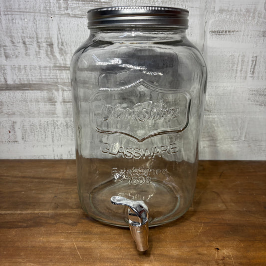 Mason Jar Beverage Dispenser 2 Gallon