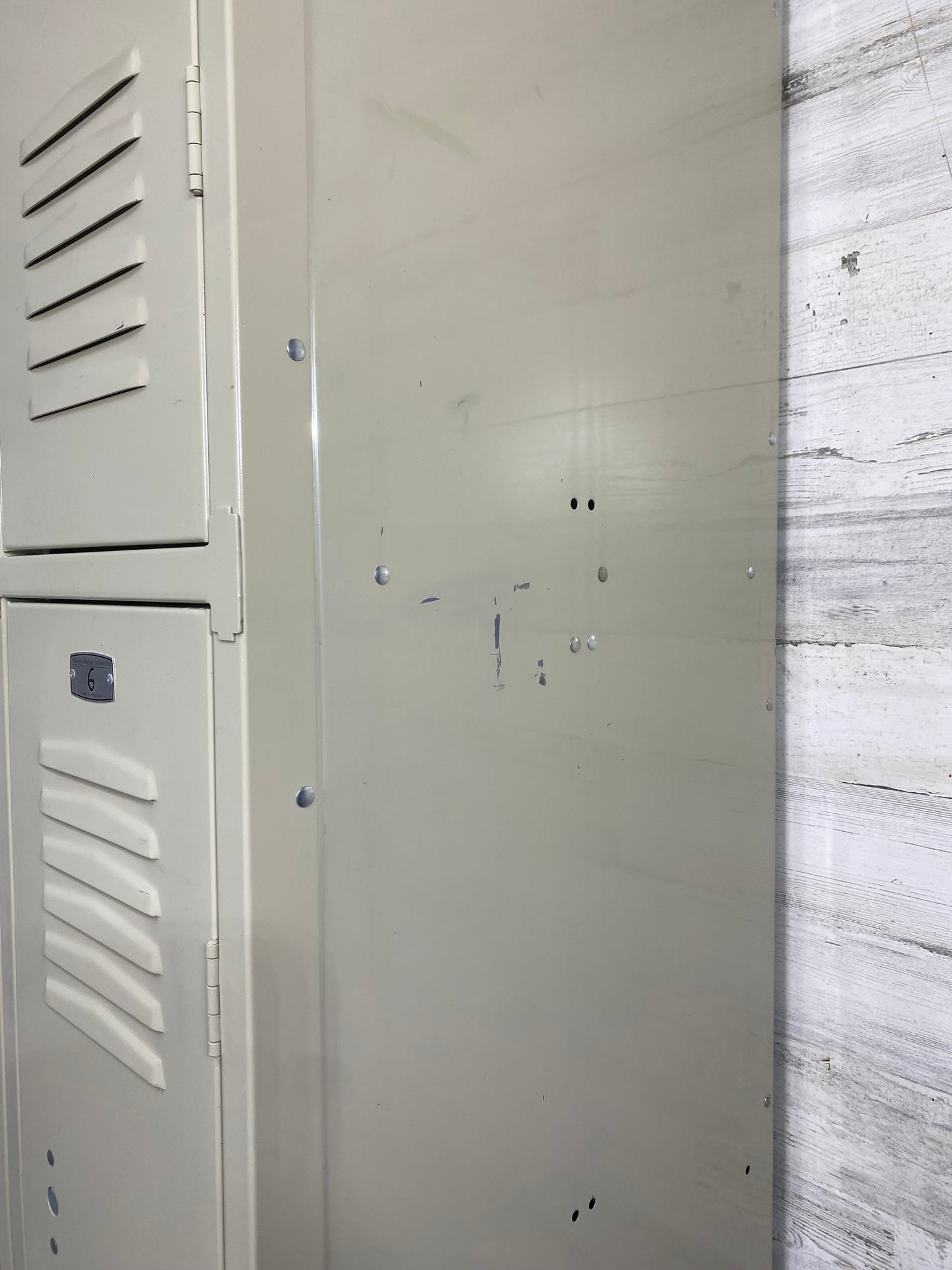 Set Of 6 School/ Gym Lockers
