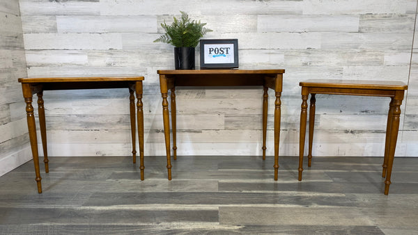 Ethan Allen Nesting Tables Set Of 3