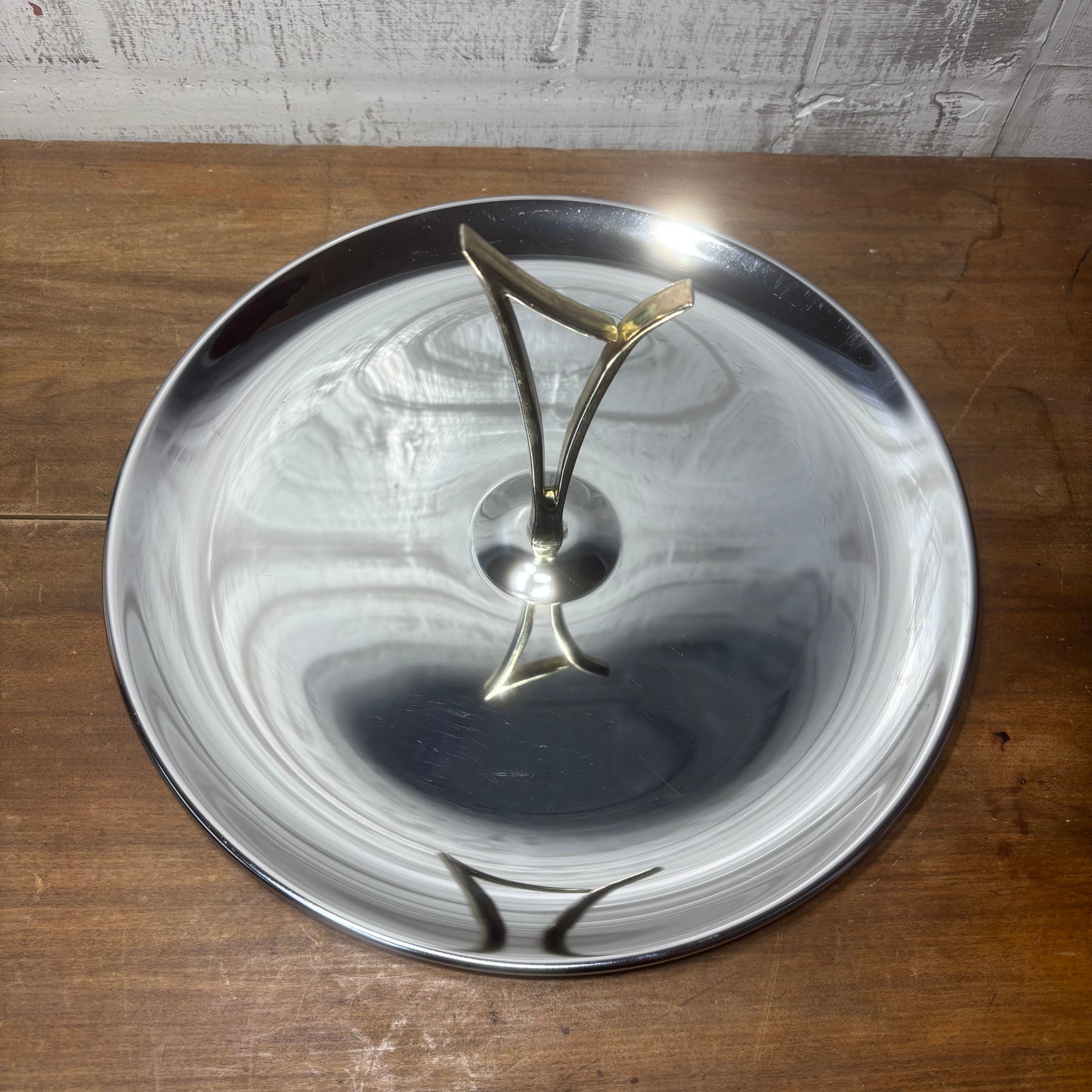 Vintage Kromex Chrome Tray