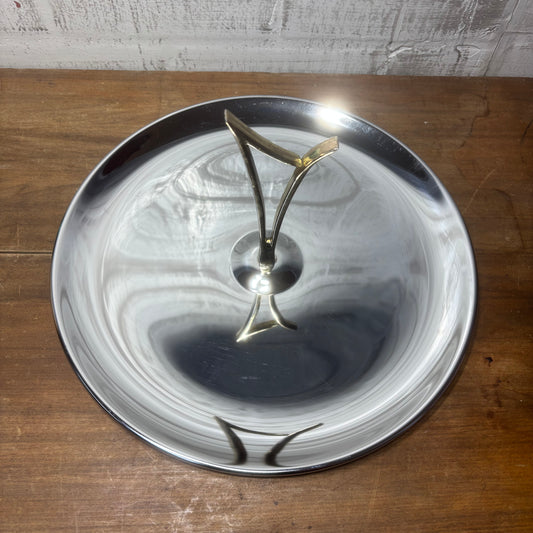 Vintage Kromex Chrome Tray