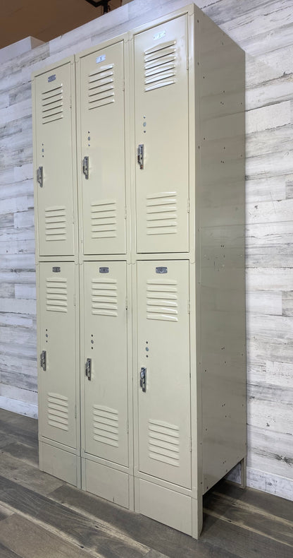 Set Of 6 School/ Gym Lockers