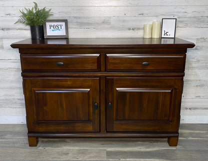 Ashley Furniture Dark Wood Buffet