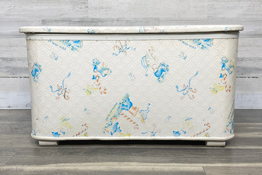 Mid Century Pep Mint Kids Toy Chest