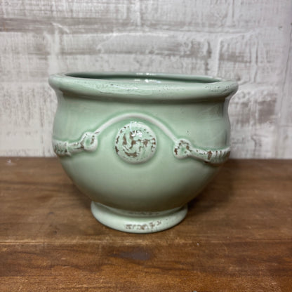 Soft Green Ceramic Pot