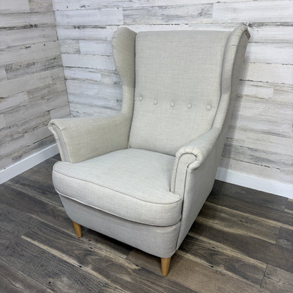 IKEA Strandmon Wingback Chair Gray