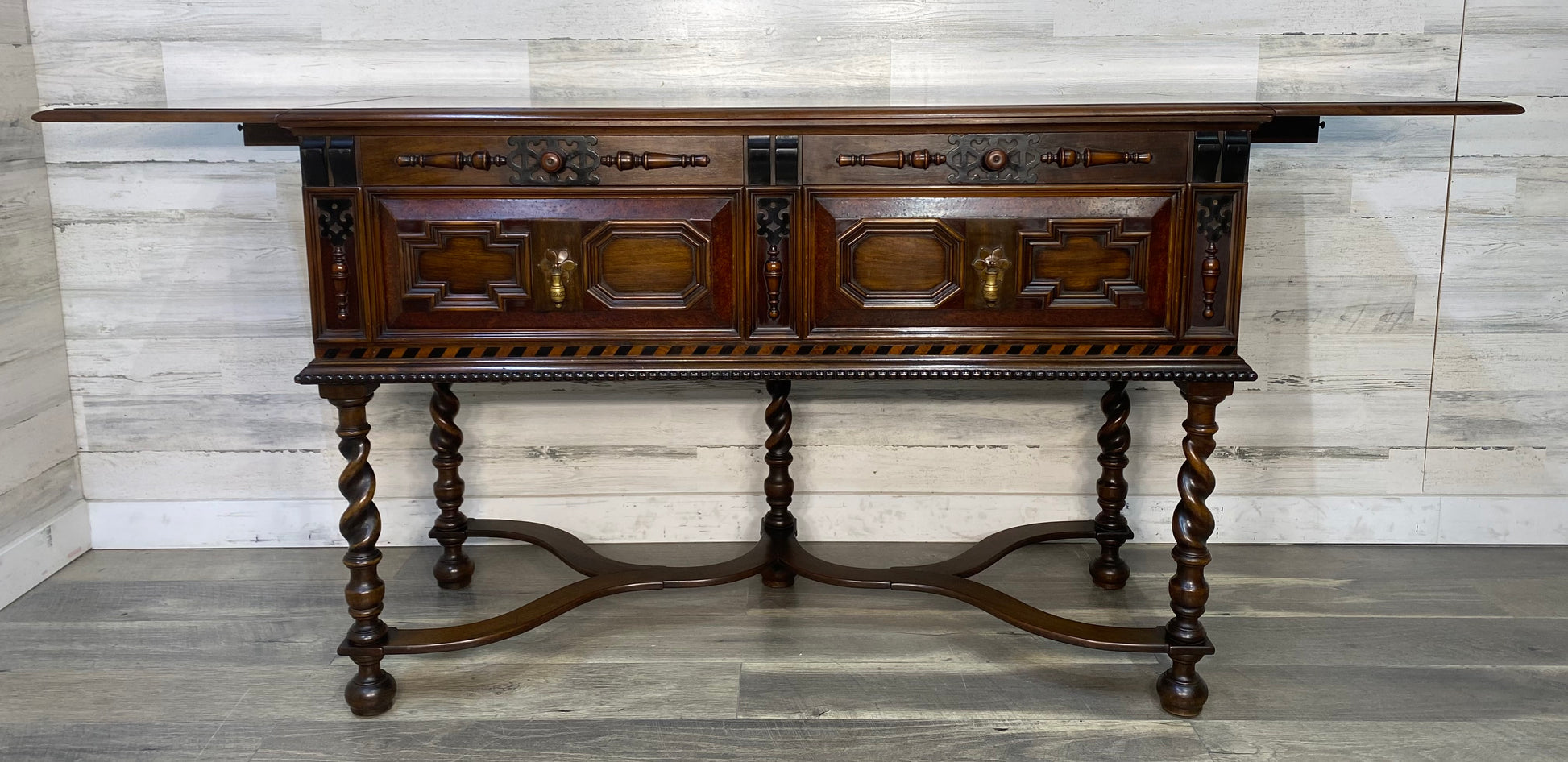 Antique Jacobean Buffet Server – Post Furnishings