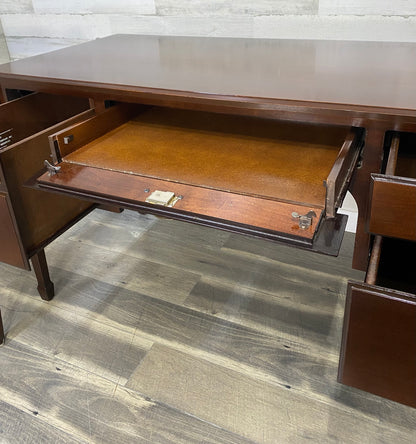 Bombay Desk & Antique Chair Set