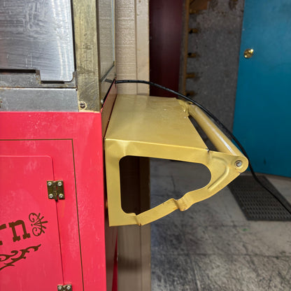 Old Fashioned Movie Time Popcorn Cart and Machine