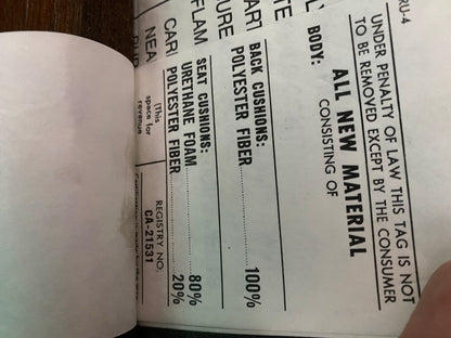 Vintage Rattan Bamboo Loveseat