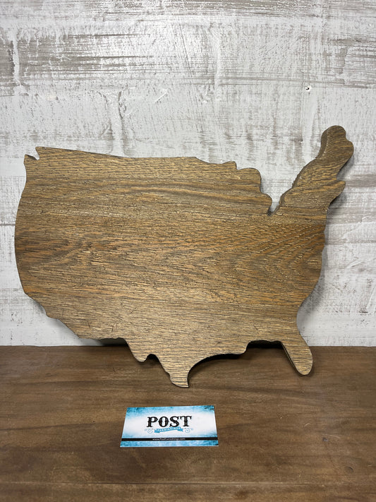 United States Rustic Wooden Sign