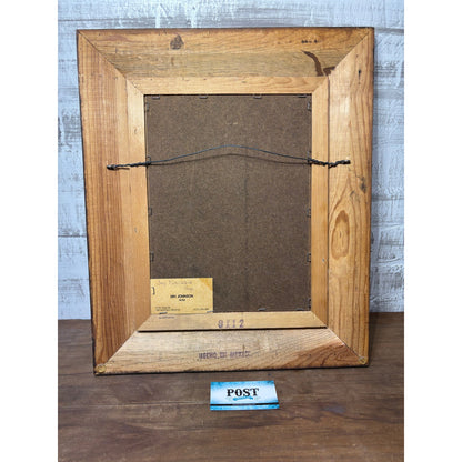 Erv Johnson Hopi Acoma Pottery Acrylic Painting Set Aztec Tribal