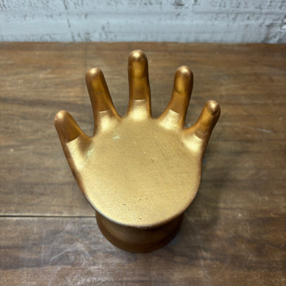 Ceramic Gold Hand Art Figurine
