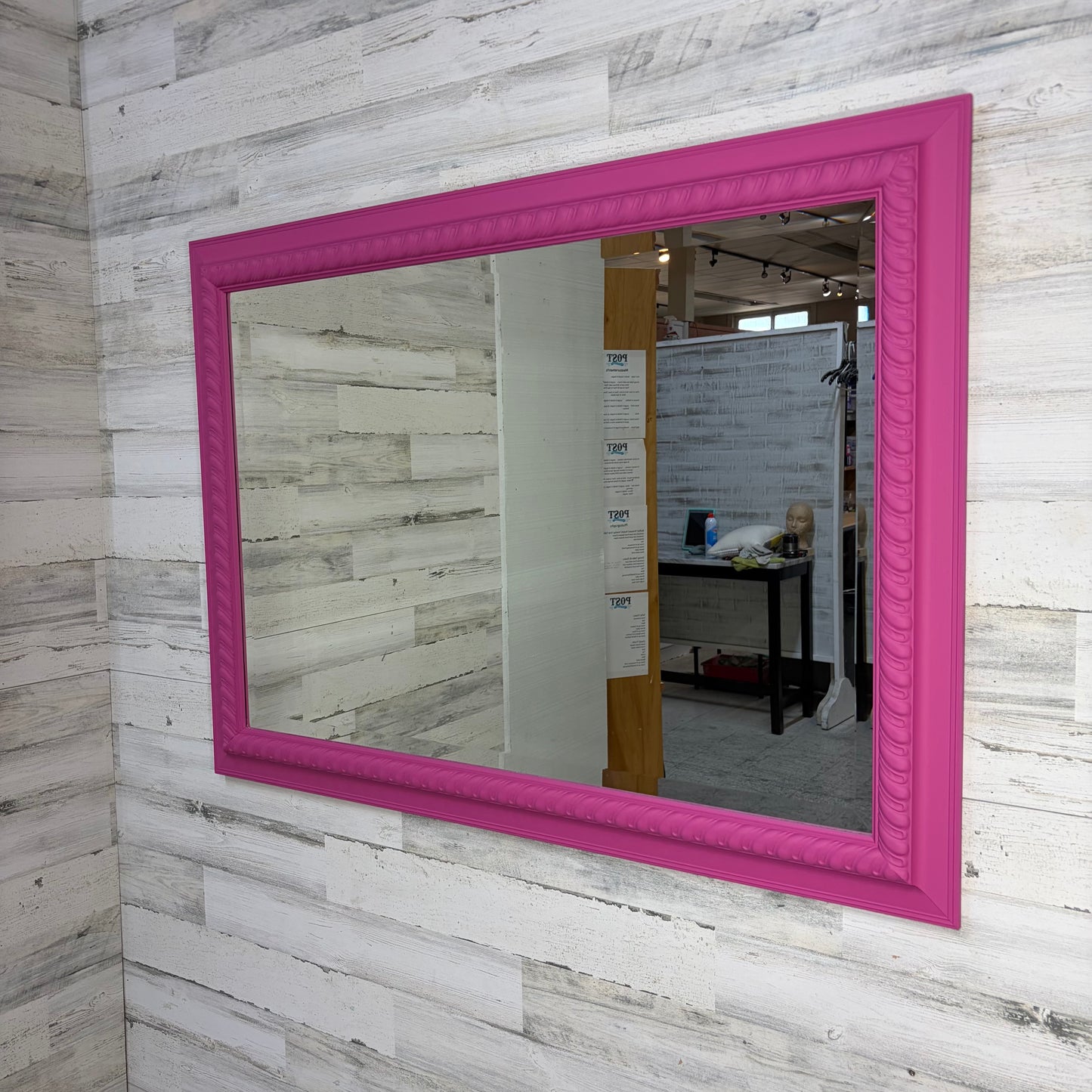 Large Pink Mirror