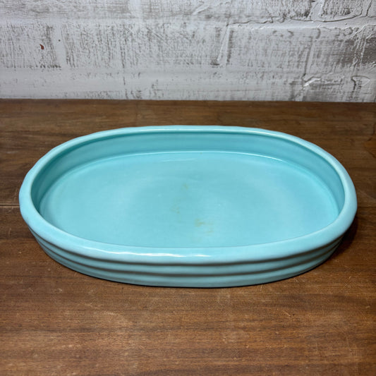 Vintage Metlox Light Blue Pottery Bowl