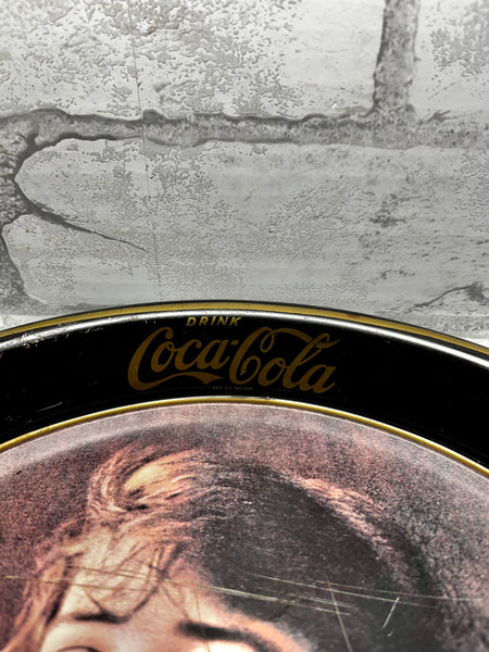 Vintage Coca-Cola Oval Tin Tray