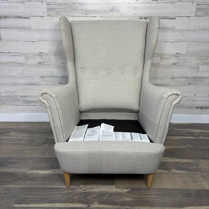 IKEA Strandmon Wingback Chair Gray