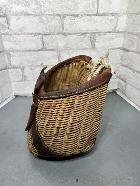 Vintage Fishing Decorative Basket