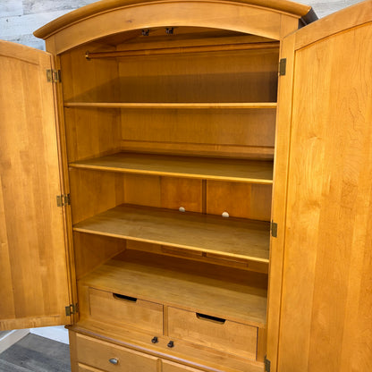 Ethan Allen Wardrobe Armoire Closet